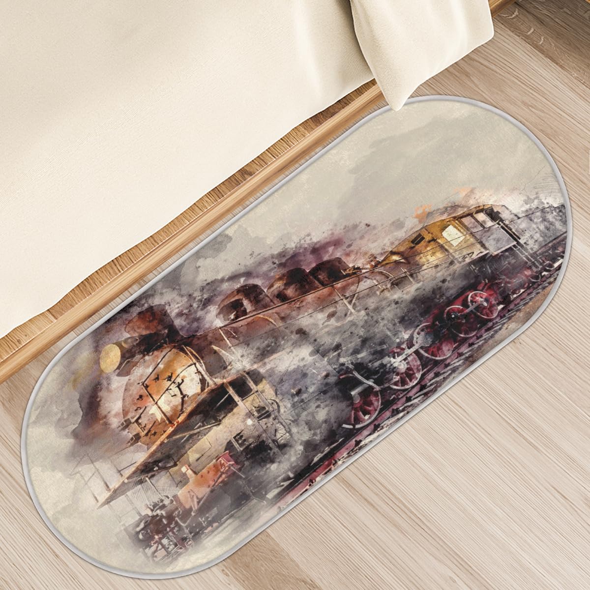 Tapis à poils longs style rétro pour sublimer l'ambiance de votre chambre