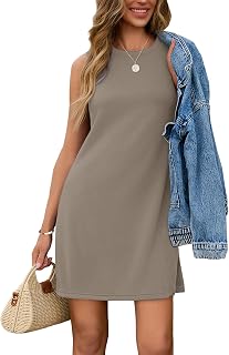 Sampeel Dresses for Women 2025 Casual Summer Sundresses Sleeveless Tank Dress Fashion Outfits