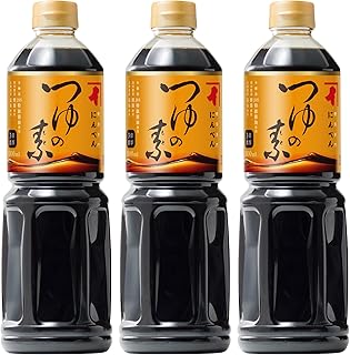 にんべん つゆの素セット 1L×3本