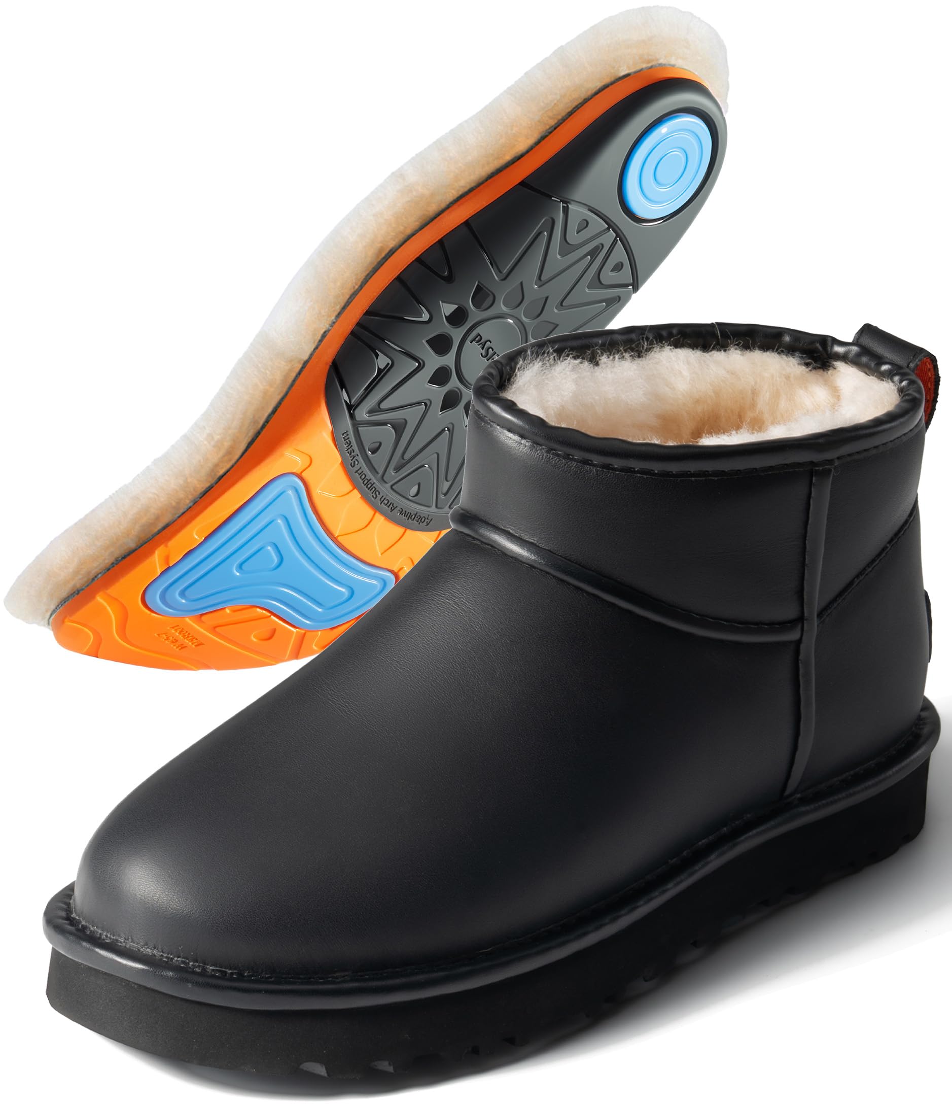 Mel Syd 100 Australian Sheepskin Mini Boots with Arch Support Options - Warm Down to -40 F -40