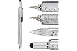 HeTaoCat Gifts - 6-in-1 Multi-Functional Stylus Pen