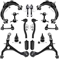 Vista 115 de Detroit Axle - Kit de suspensión frontal de 15 piezas para Jeep Grand Cherokee 99-04 1999 2000 2001 2002 2003 2004, brazos de control superior e