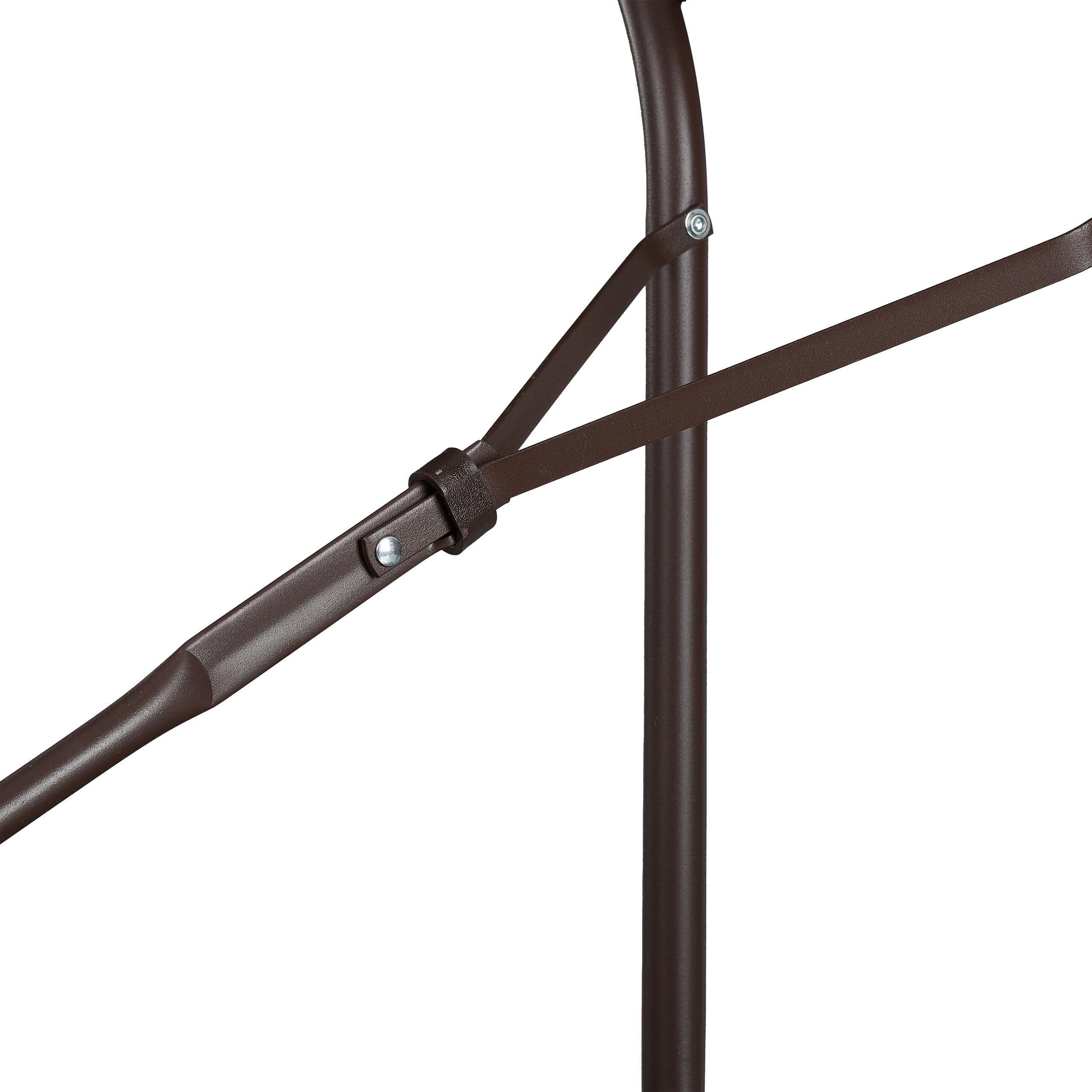 Relaxdays Tavolo da Birreria con Panche, Set da Giardino, Panchine e Tavolino 180 cm Pieghevoli, Aspetto Legno, Marrone
