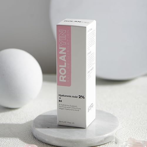 Miniatura 2 de ROLANYIN Suero Facial de Ácido Hialurónico 2% + Vitamina B5 para Hidratación Intensa, Efecto Voluminizador y Nutritivo, Calmante, Beneficios