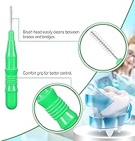 Vista 5 de Patelai 350 piezas de cepillo interdental, hilo dental, herramienta de limpieza de dientes, palillo de dientes, cabezal de hilo dental, hilo dental