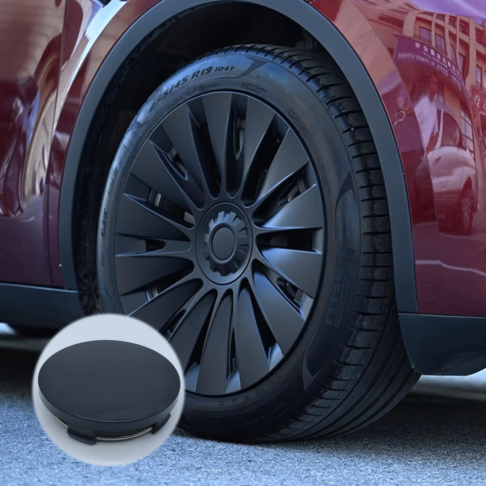 8 Stück Auto Radnabenkappen 60mm - Silberne Kunststoffabdeckungen Für Felgen