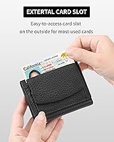 ◇COURONNE◇ Kalmia mini 3-fold bifold wallet_RCWFX24112BUL Women's Bi-Fold Wallet | Portland Leather Goods