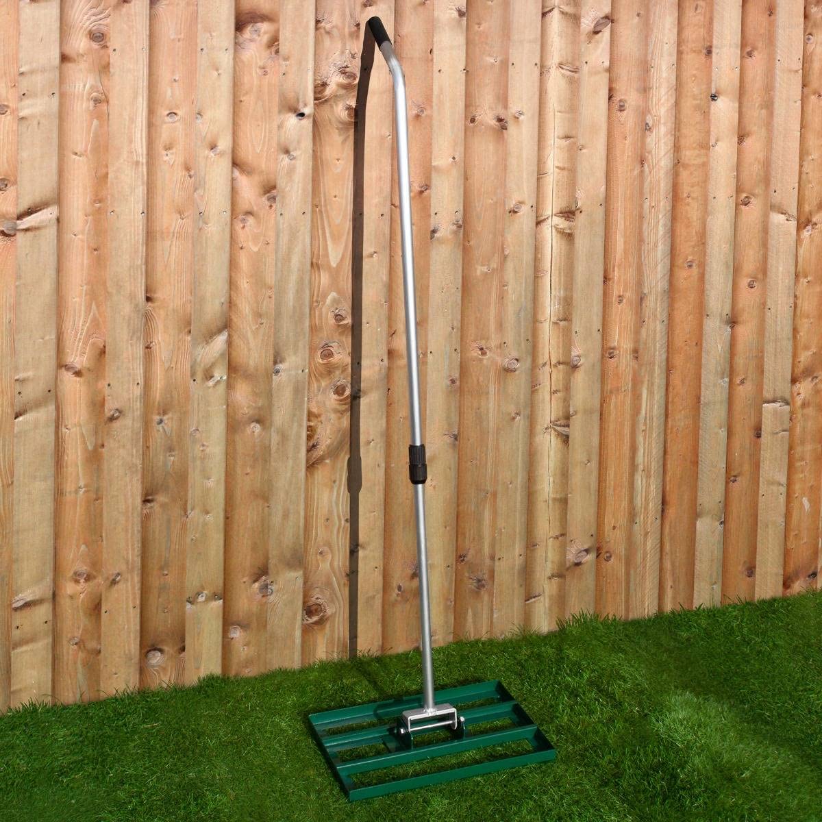 Gazon nivellering hark, 75 x 35 cm gazonluit, zware