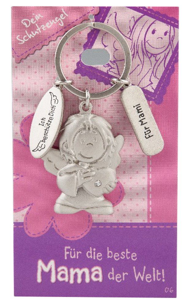 Guardian Angel Key Pendant – Lucky Charm Gift For Family & Friends