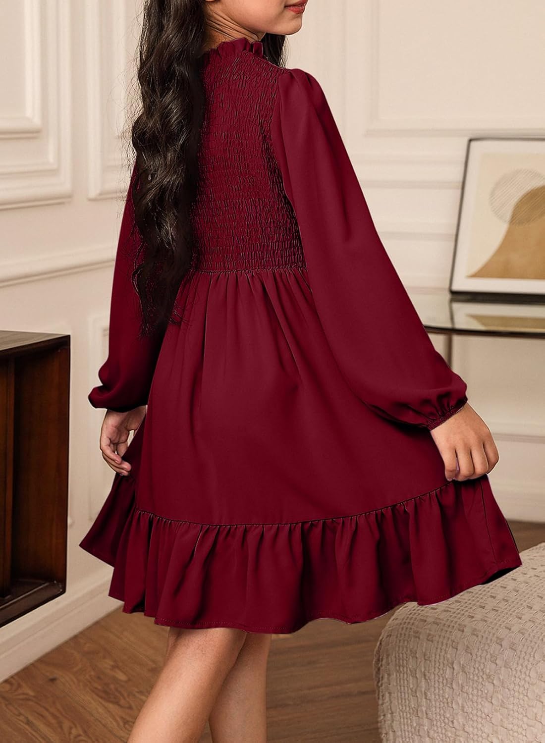 blibean Tween Girls One-Shoulder Dresses Size 6-15 Years Old - Image 4