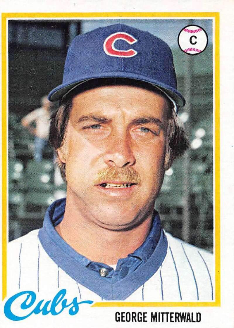 Amazon.com: 1978 Topps #688 George Mitterwald Chicago Cubs MLB