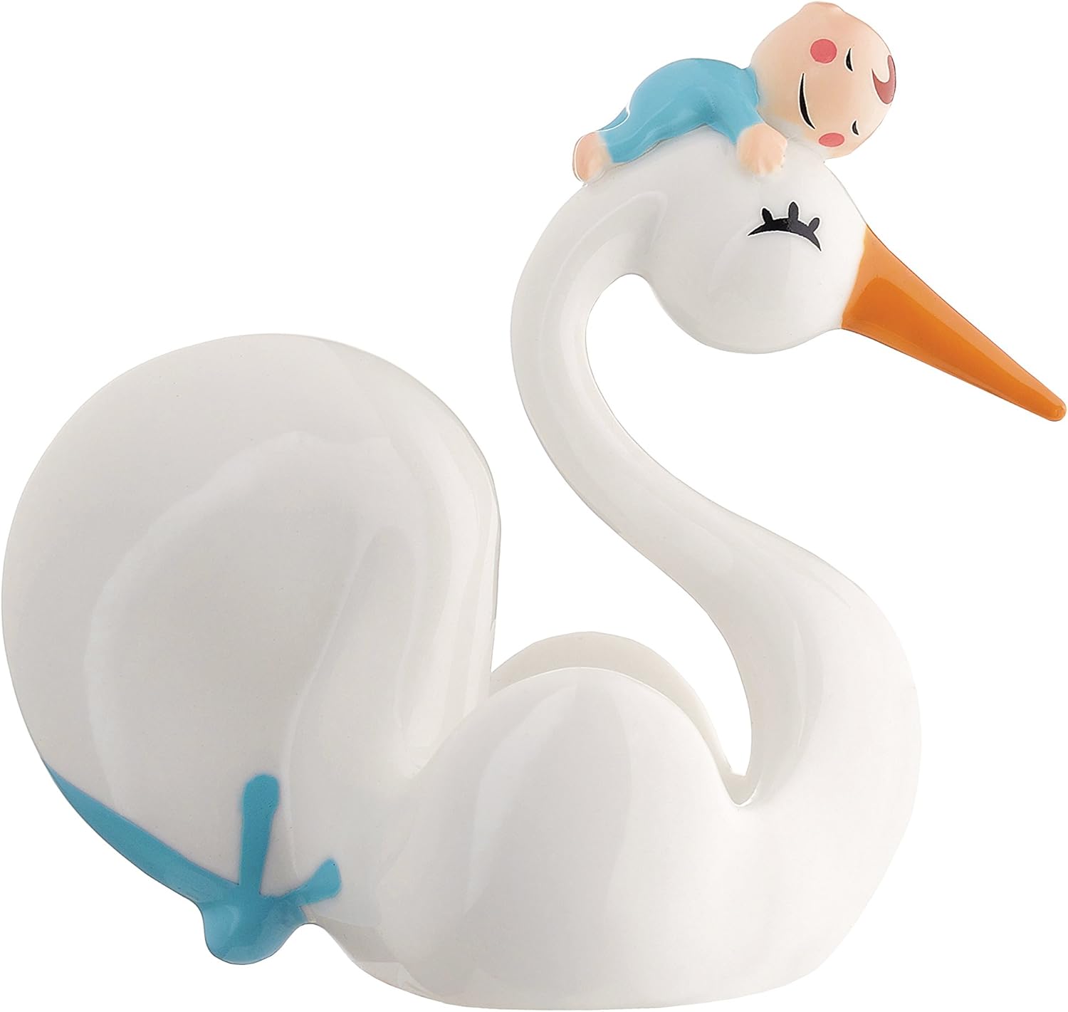 Alessi Bimboniera Baby Shower Favour Aleesi AMGI57 P Bimboniera Baby Shower Favour, Pink