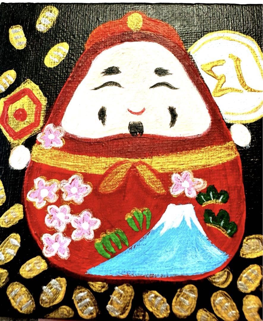 絵画（金運上昇祈願用） Amazon.co.jp: アート パネル 運気が上がる 金運 出世運 幸運