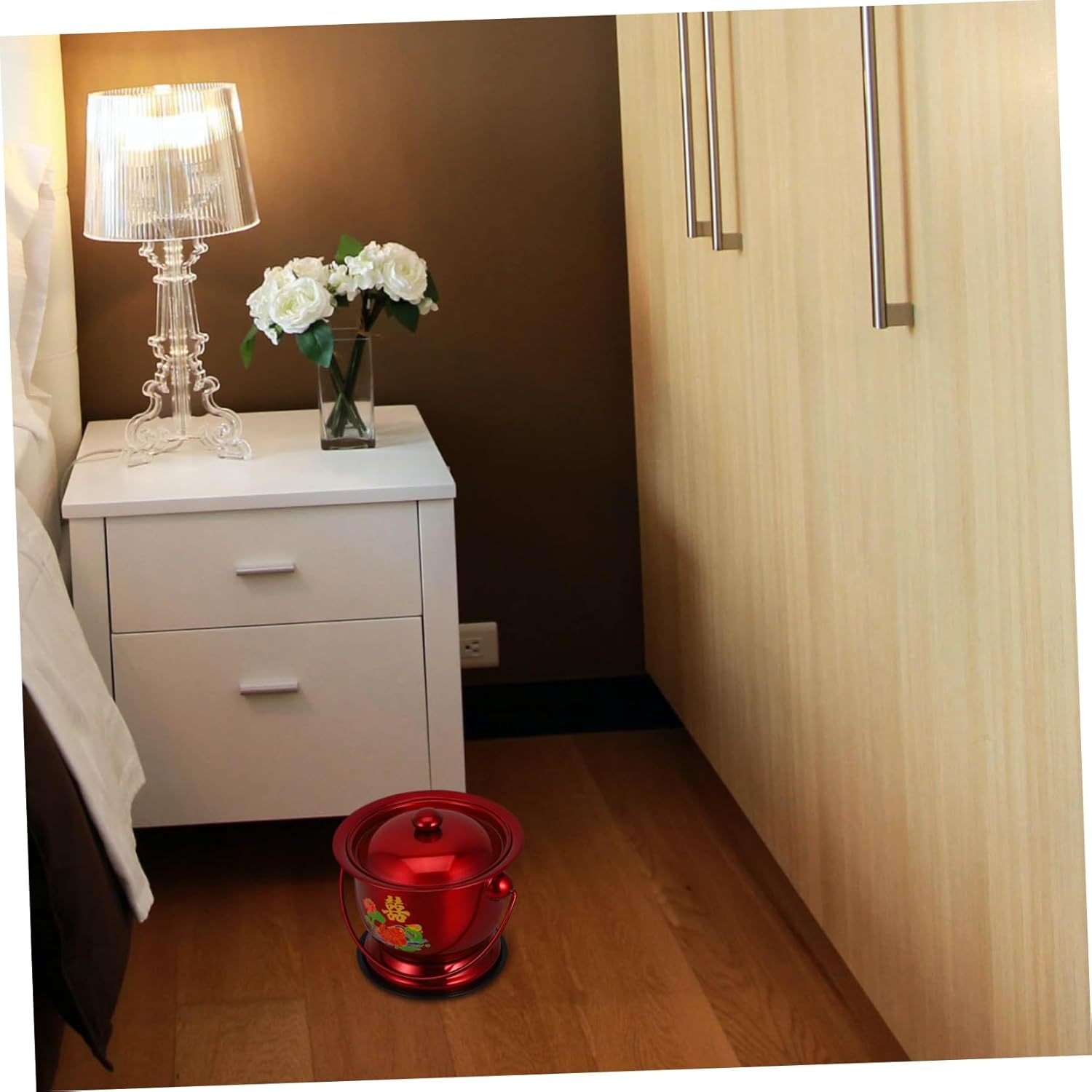 Portable Stainless Steel Urine Pot Durable Urinal for Adults Seniors and Pregnant Women Home Care and Travel with Versatile Use for Bedside and Emergencies