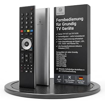 Remote Control Dakana for Grundig TV No Setup TP7187 & TP7187R