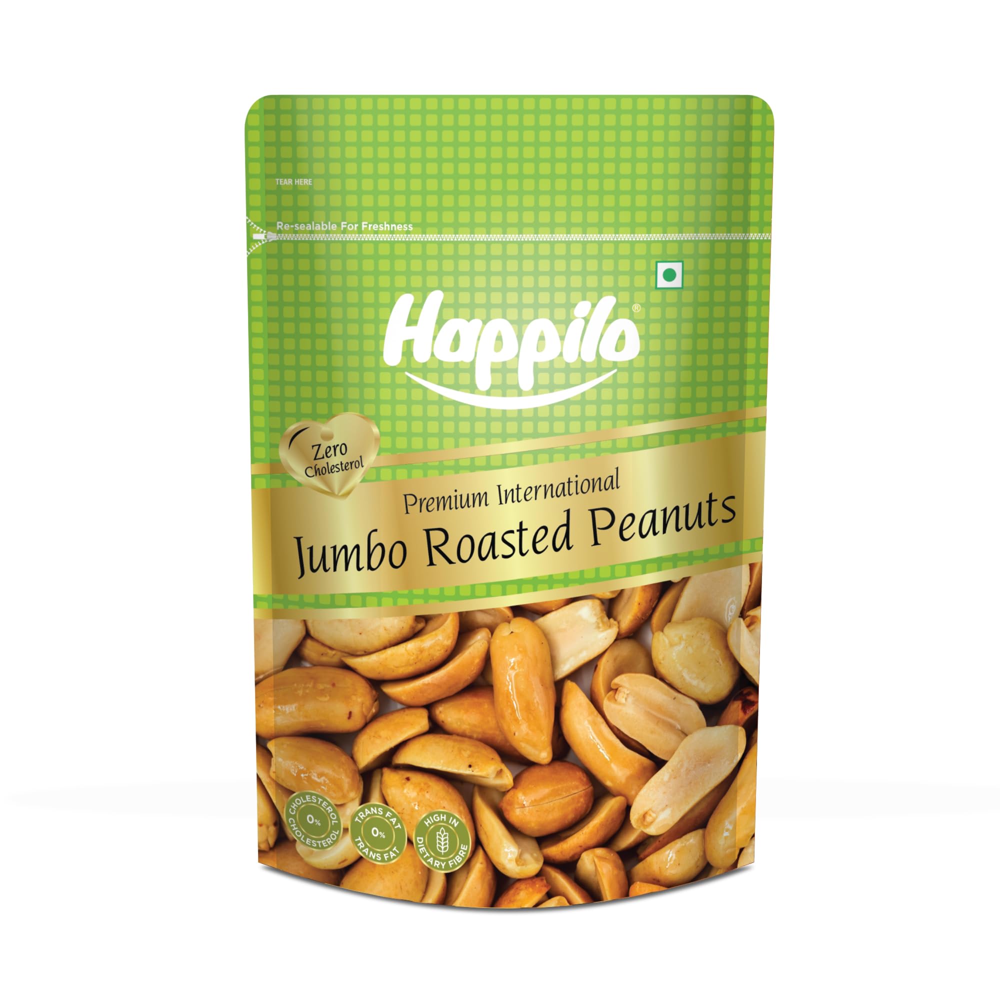 Premium Jumbo Sand Roasted Peanuts 160g, Rich in Protein, Fiber, and Essential Nutrients, Wholesome Snack, Rich Flavor
