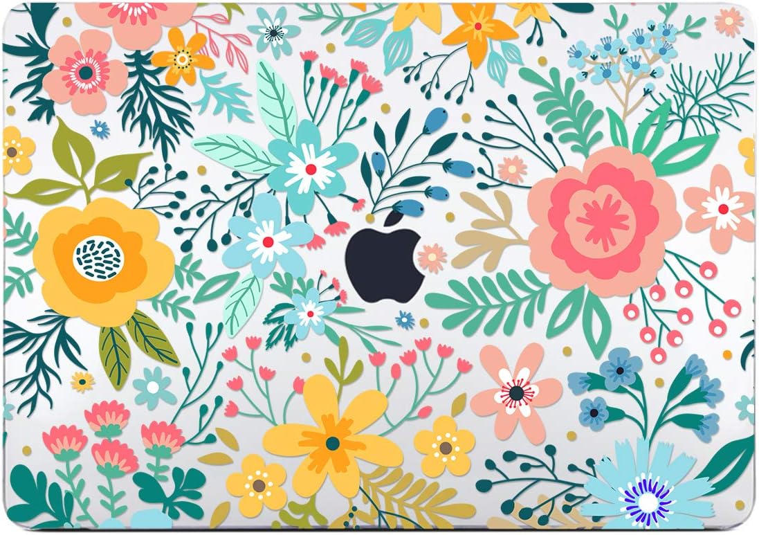 TwoL MacBook Air 13 اینچ 2019 Case A1932 با صفحه نمایش شبکیه چشم ، روکش جلد پلاستیکی سخت و پوسته صفحه کلید سیلیکون