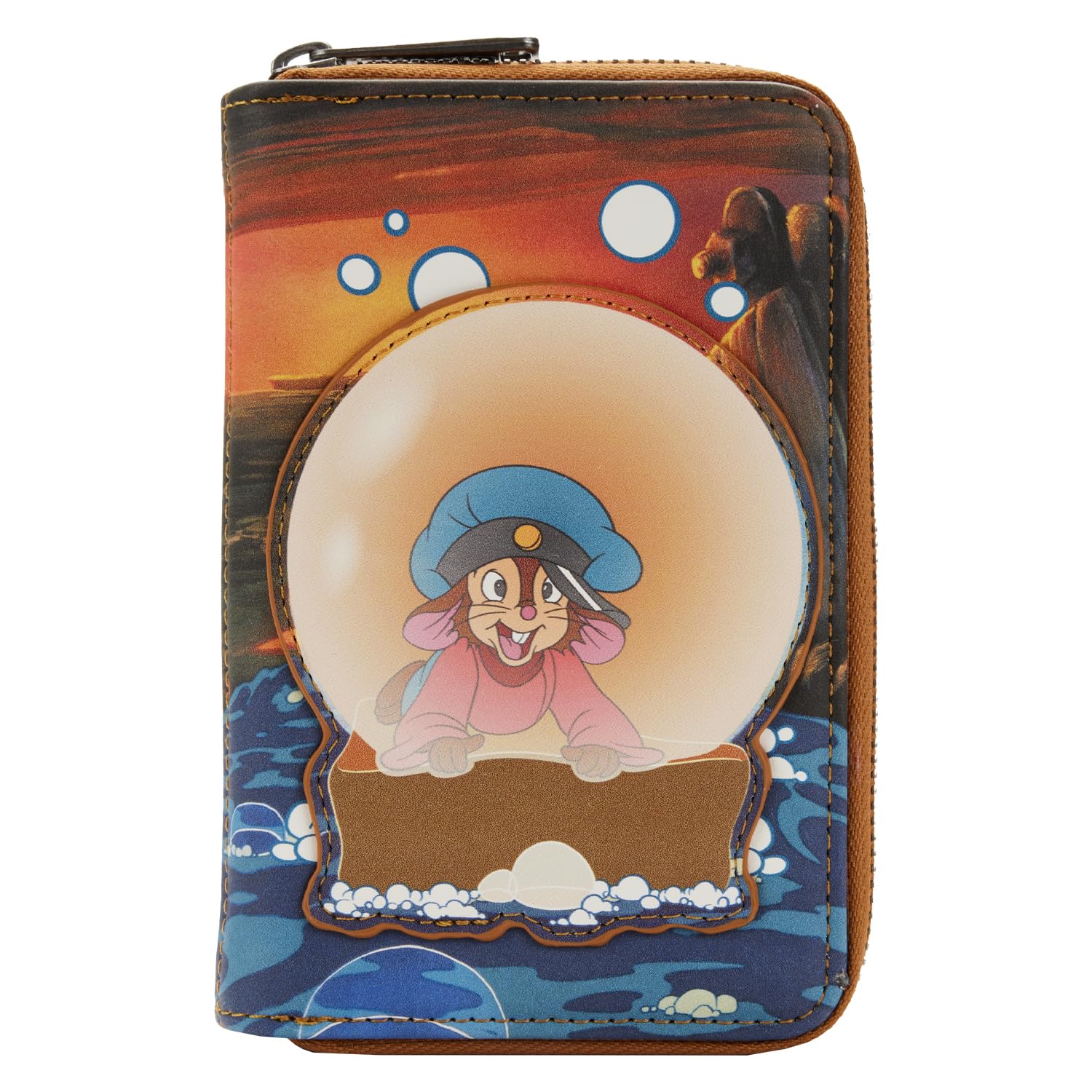 Amazon.com: Loungefly AN AMERICAN TAIL FIEVEL BUBBLES ZIP  display picture 3