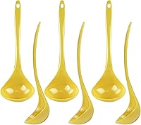 Vista 27 de Reston Lloyd Cucharón de melamina para sopa de cocina, utensilio de alta calidad con mango ergonómico resistente al calor, plástico duradero sin