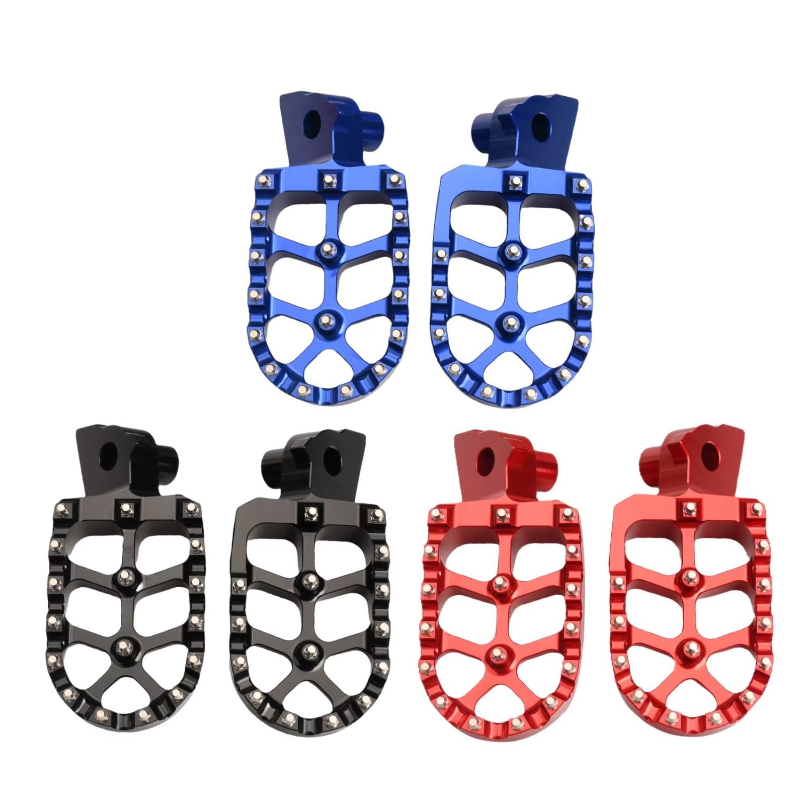 Compatibile Con YAMAHA Per XTZ700 Per TENERE Per RALLY Per EDITION Per TENERE 700 2019-2024 Parti Di Modifica Per Pedane Universali Per Moto Poggiapiedi Moto(Blue,Size2)