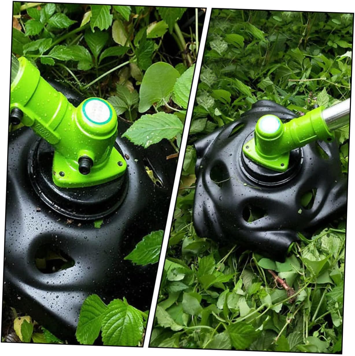 MERRYHAPY 2pcs Lawn Mower Trimmer Head Garden Weeder Blades Edger Blades for Lawn Mower Grass Cutting Machine Parts and Sharp