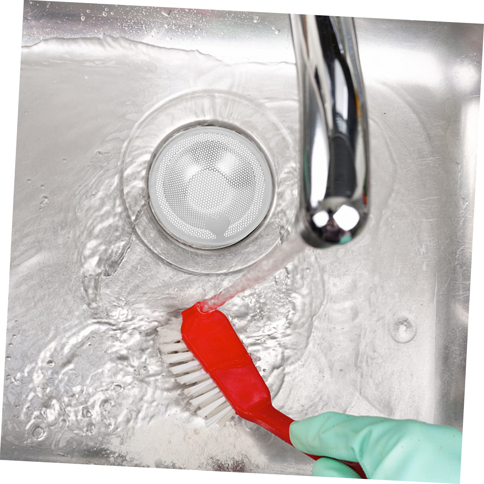 SHINEOFI 3 Sätze Teiliges Abflusssieb Effektiver Haarfänger Für Spülbecken Und Badewanne Rostfrei Einfach Zu Reinigen Für Effiziente Abwasserfilterung 3 Stücke * 3