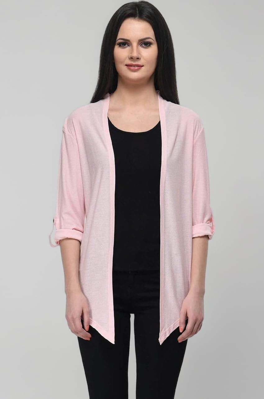 Frenchtrendz Womens's Viscose Crepe Shrug(Size: XS-4XL)