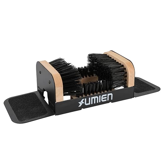 Umien Boot Scraper Outdoor Shoe Brush with Flaps, for Mud, Dirt & Snow