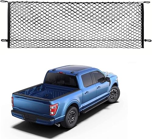 Red de carga para cama compatible con Ford f150 f250 f250 f350 2015 2016 2017 2018 2019 2020 2021 2022 2023 2024 2025 2026