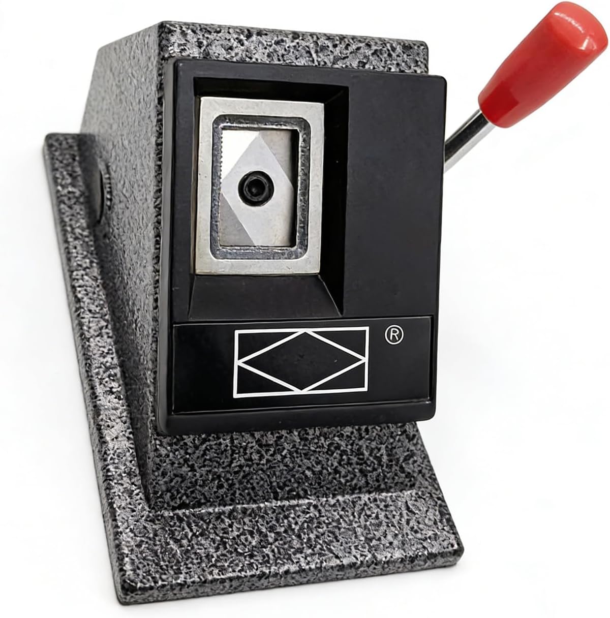 2 × 2Inches Handheld Passports Photo Cutter Manual Punchs Die Cutting with Metal Handle Table Top Passports Photo Cutter Table Top Pictures Die Punchs