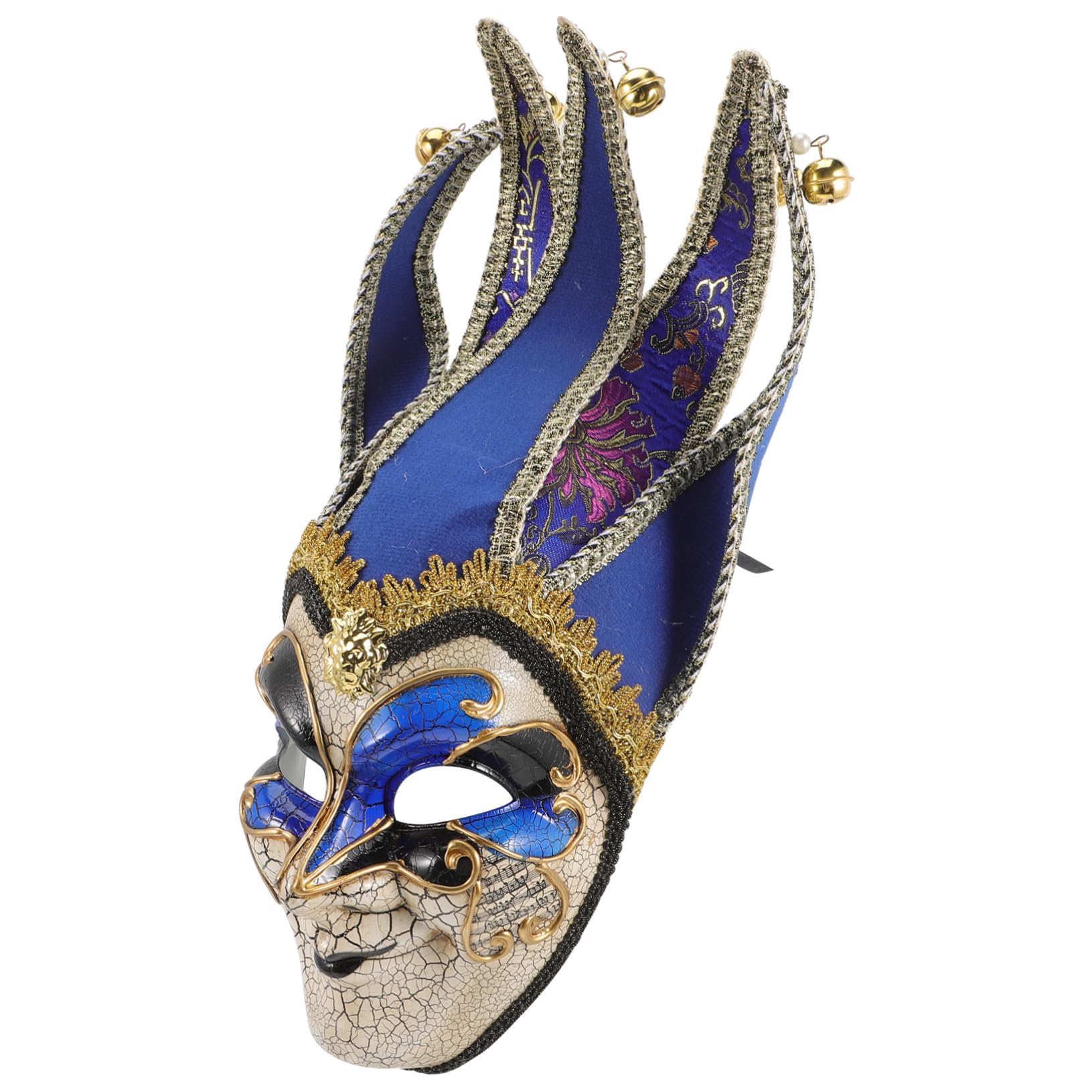 VALICLUD Masque Décoratif Homme Bleu Ps pour Fête Halloween, Festival