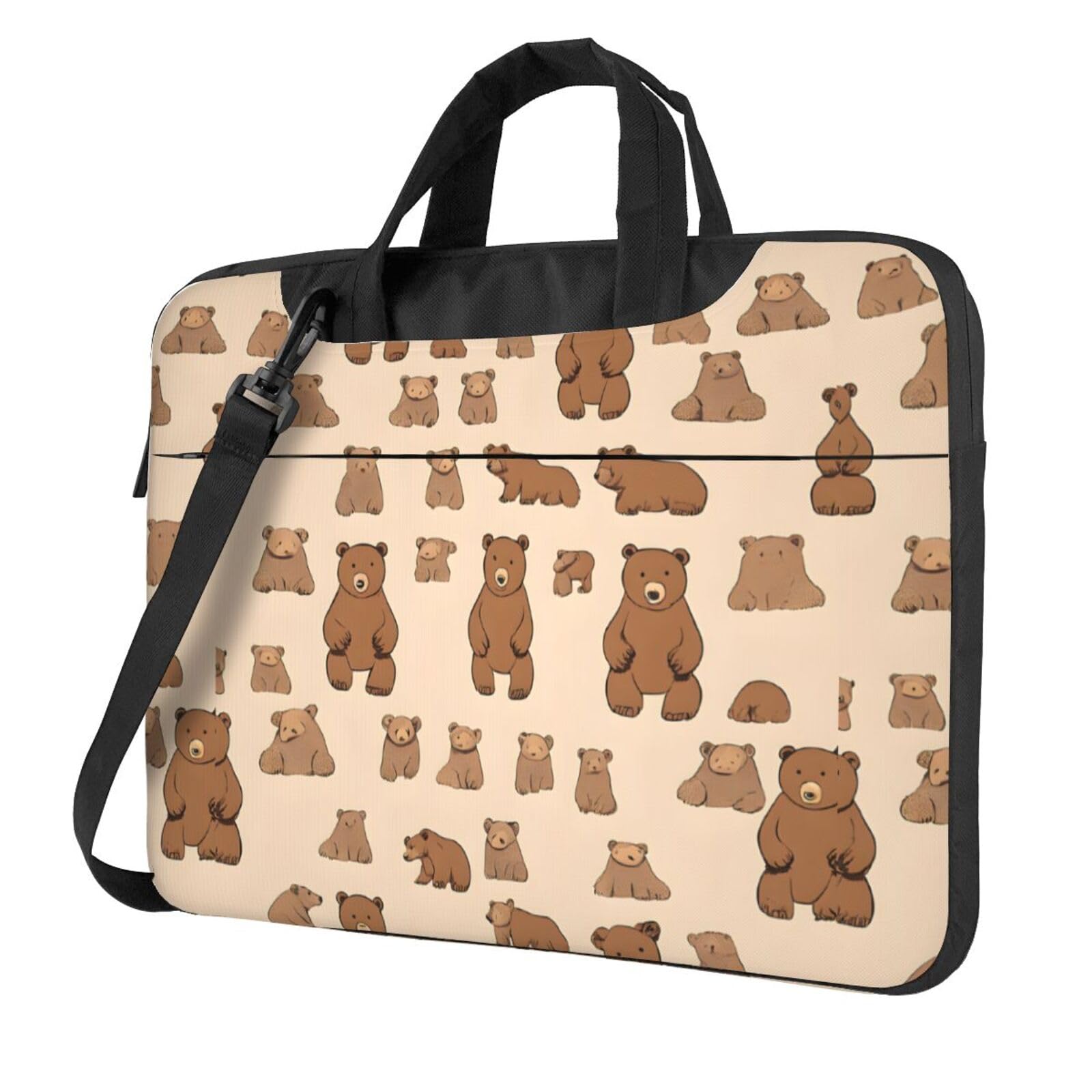 Sac ordinateur portable ours mignon : fini les rayures en transport - 8