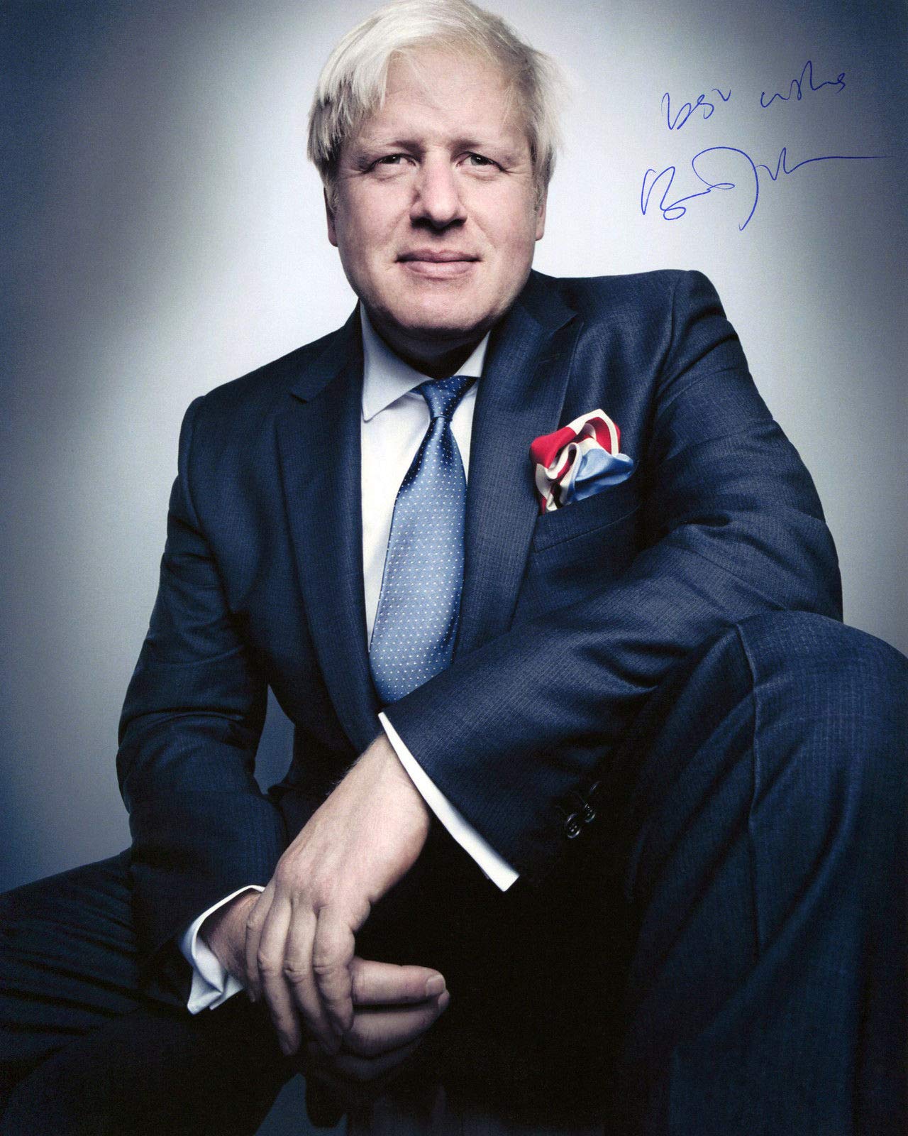 Boris Johnson Autograph Signed A4 Photo Print