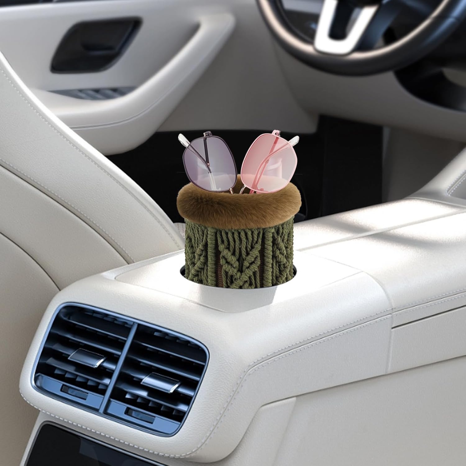 Glasses Holder for Nightstand Boho Decor Glasses Holder Stand Eyeglass Holder for Table Office Desk Car Organizer thumbnail