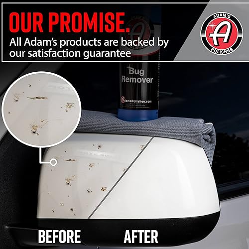 Miniatura 7 de Adam's - Eliminador de insectos de coche (16 onzas) - Potente removedor de insectos para detalles de automóviles  Spray multiusos elimina insectos y