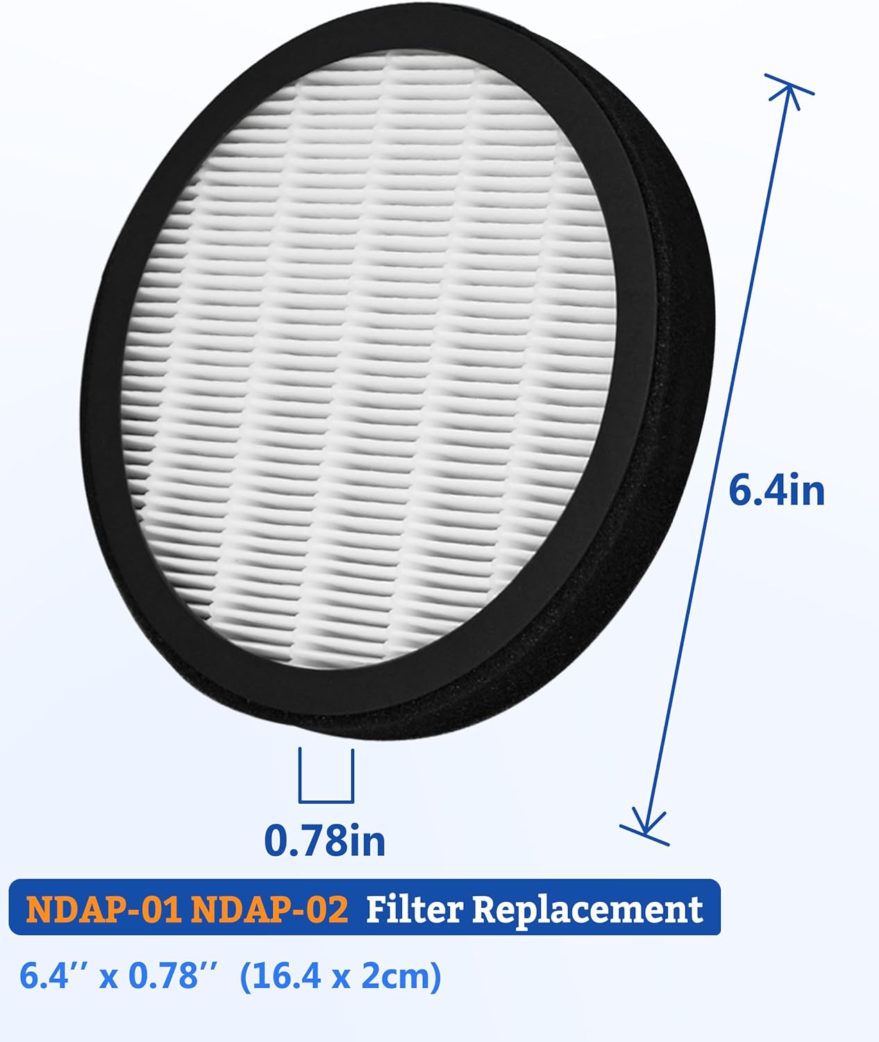 MB-032 Replacement Filter Compatible with TDBYWAE MB-032 Air Purifier, 3-in-1 filter with Activated Carbon - Image 6