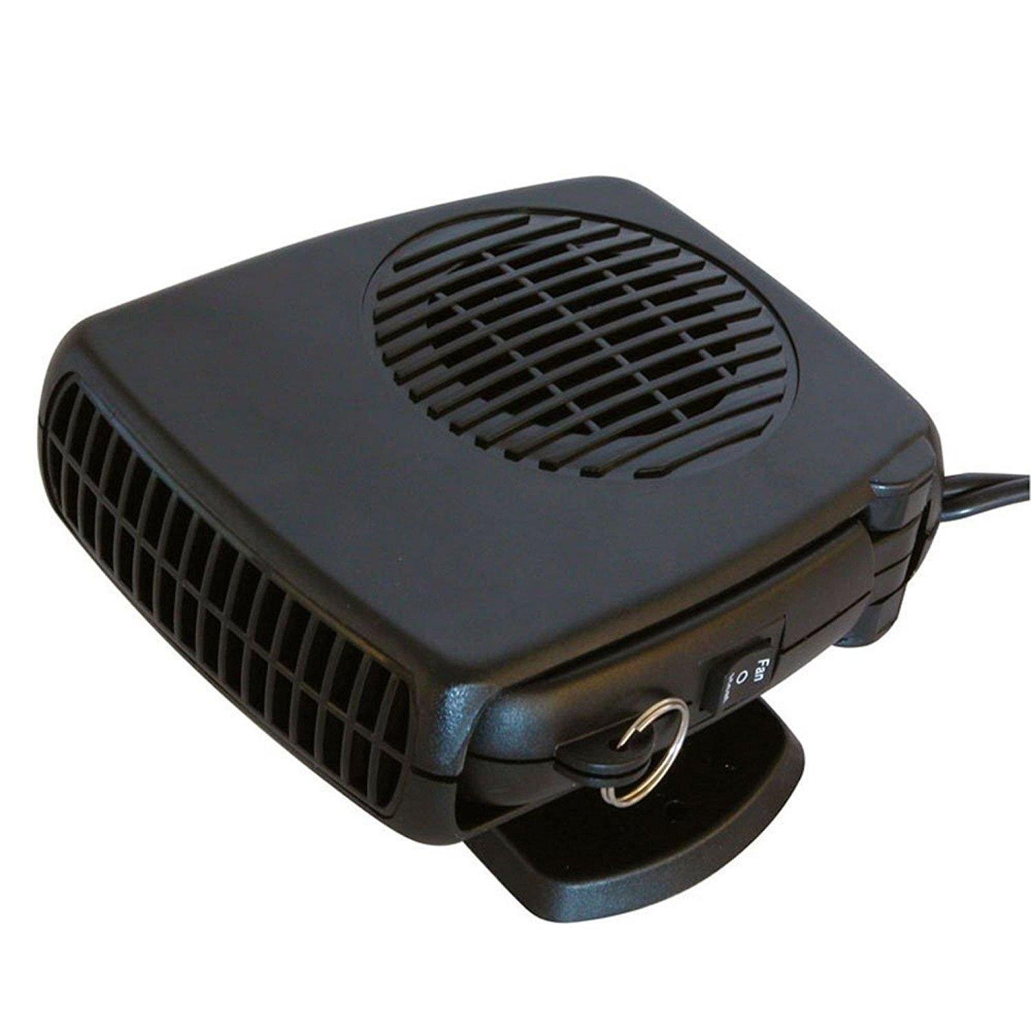 12V 500W CAR Heater Portable Electric Heating Fan Defogger - Demister