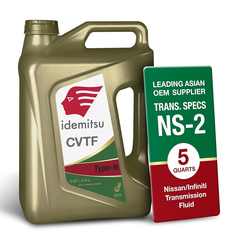 Fluido de transmissão CVT Idemitsu Type N NS-2 para Nissan e Infiniti – 4,73 L