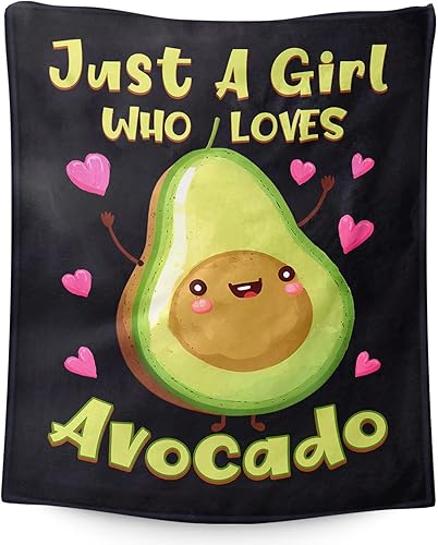 Miniatura 29 de Manta de aguacate personalizada con nombre, 40 x 30 pulgadas, bonita manta para niños, niñas, niños, mantas de felpa suave verde para regazo y silla