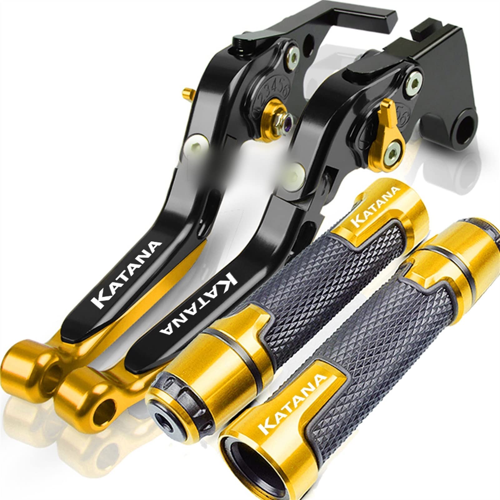 Levier de frein et embrayage Suzuki GSX 600 F au design racing