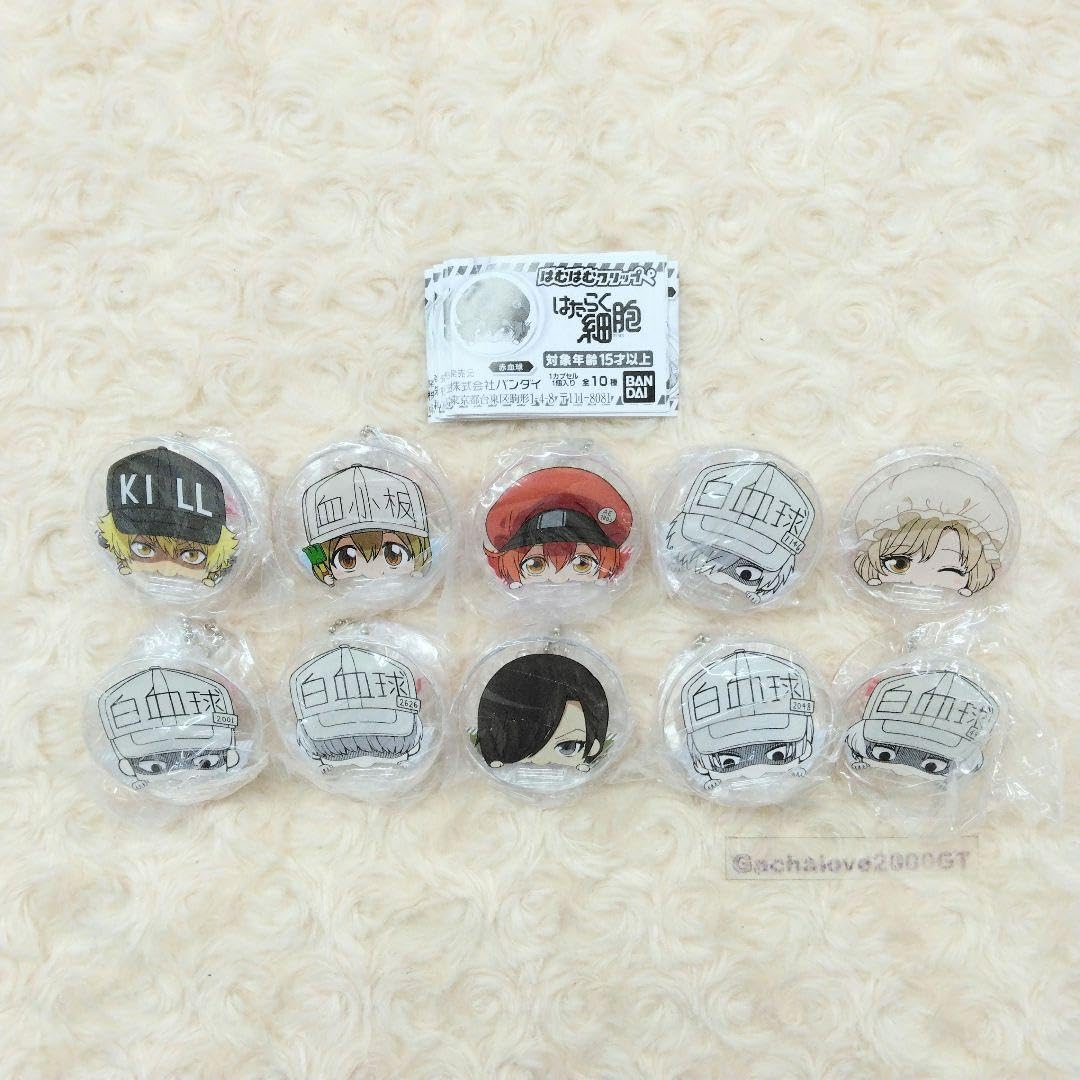 はたらく細胞 はむはむクリップ 全10種 コンプリート ガチャ はたらく細胞 はむはむクリップ｜ガシャポンオフィシャルサイト
