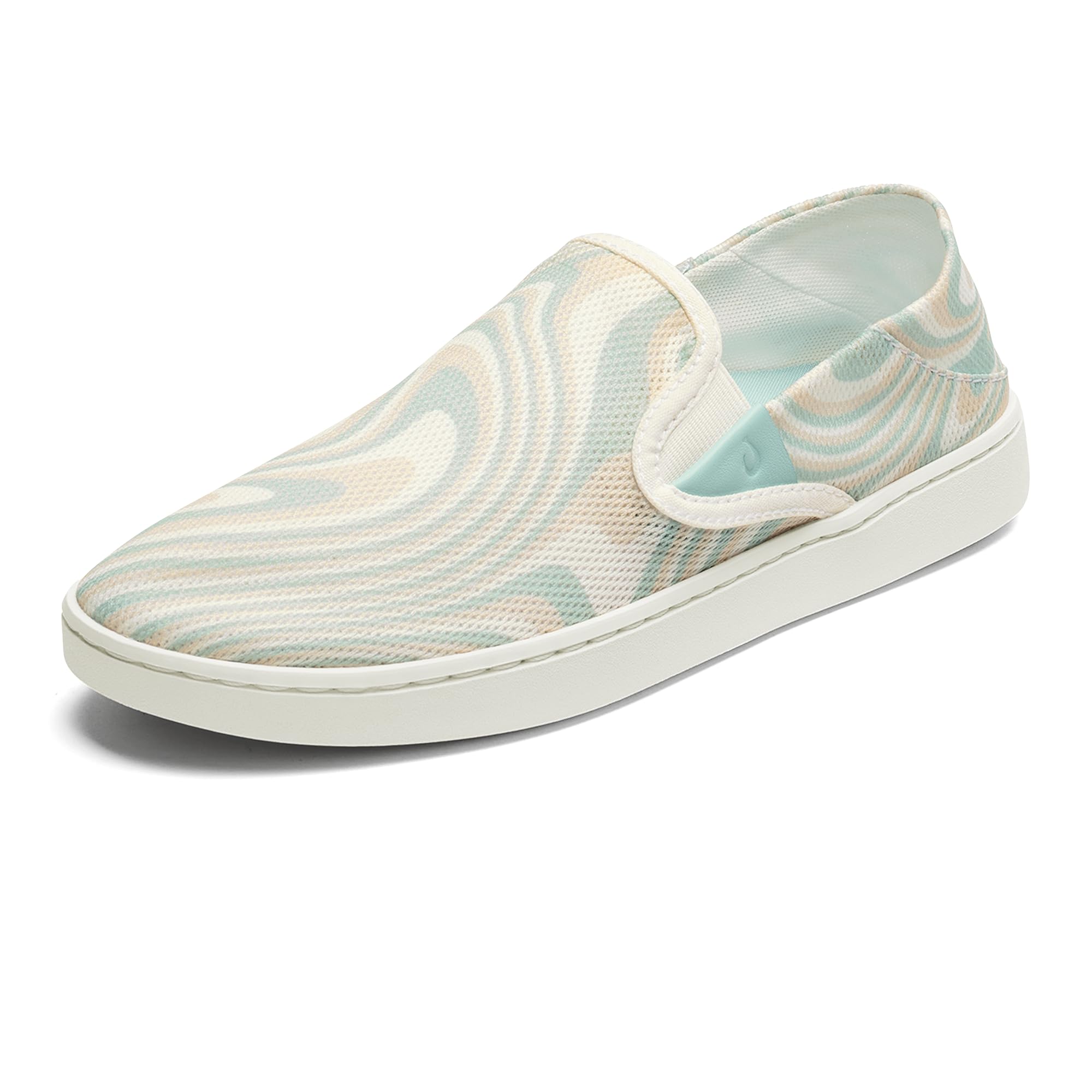 OLUKAI Pehuea Women's Slip On Sneakers, Casual Everyday Shoes with Easy On & Off Design, Breathable Mesh & Drop-in Heel, All-Day Comfort & Support