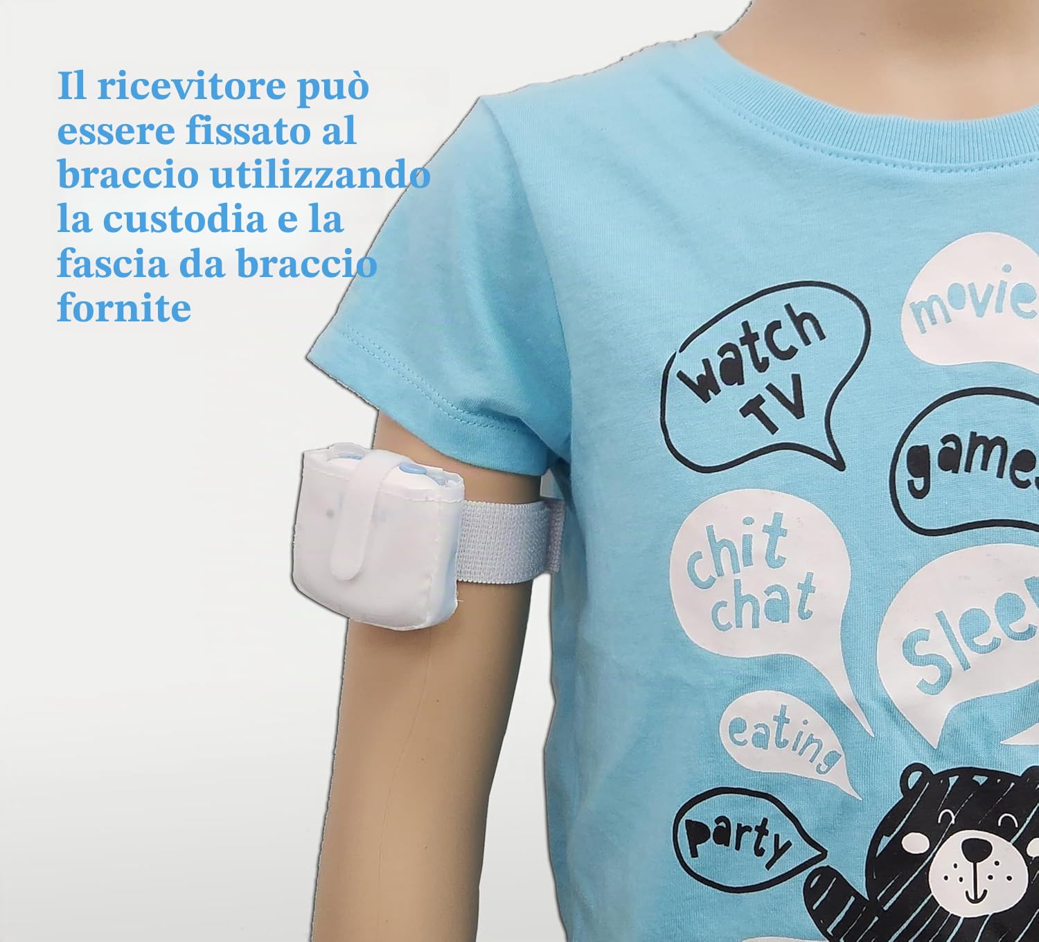 DryEasy Allarme professionale wireless per enuresi notturna (versione 2024) con sensore migliorato, 6 suoni selezionabili, controllo del volume, vibrazioni forti e design compatto per superare