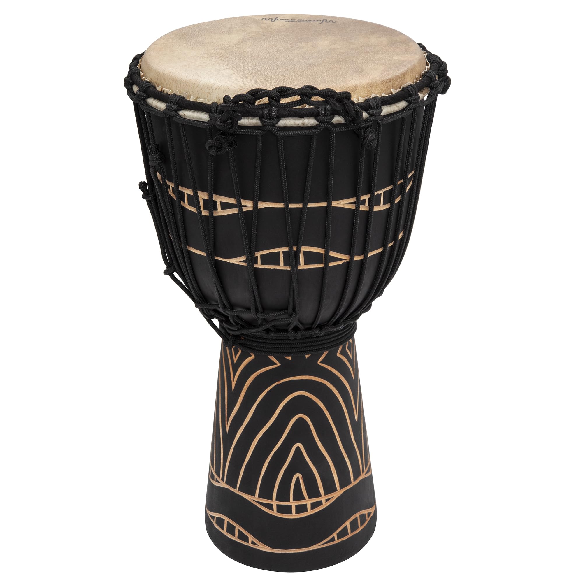 Tamburo Djembe Africano da 9 Pollici In Legno da 40 cm