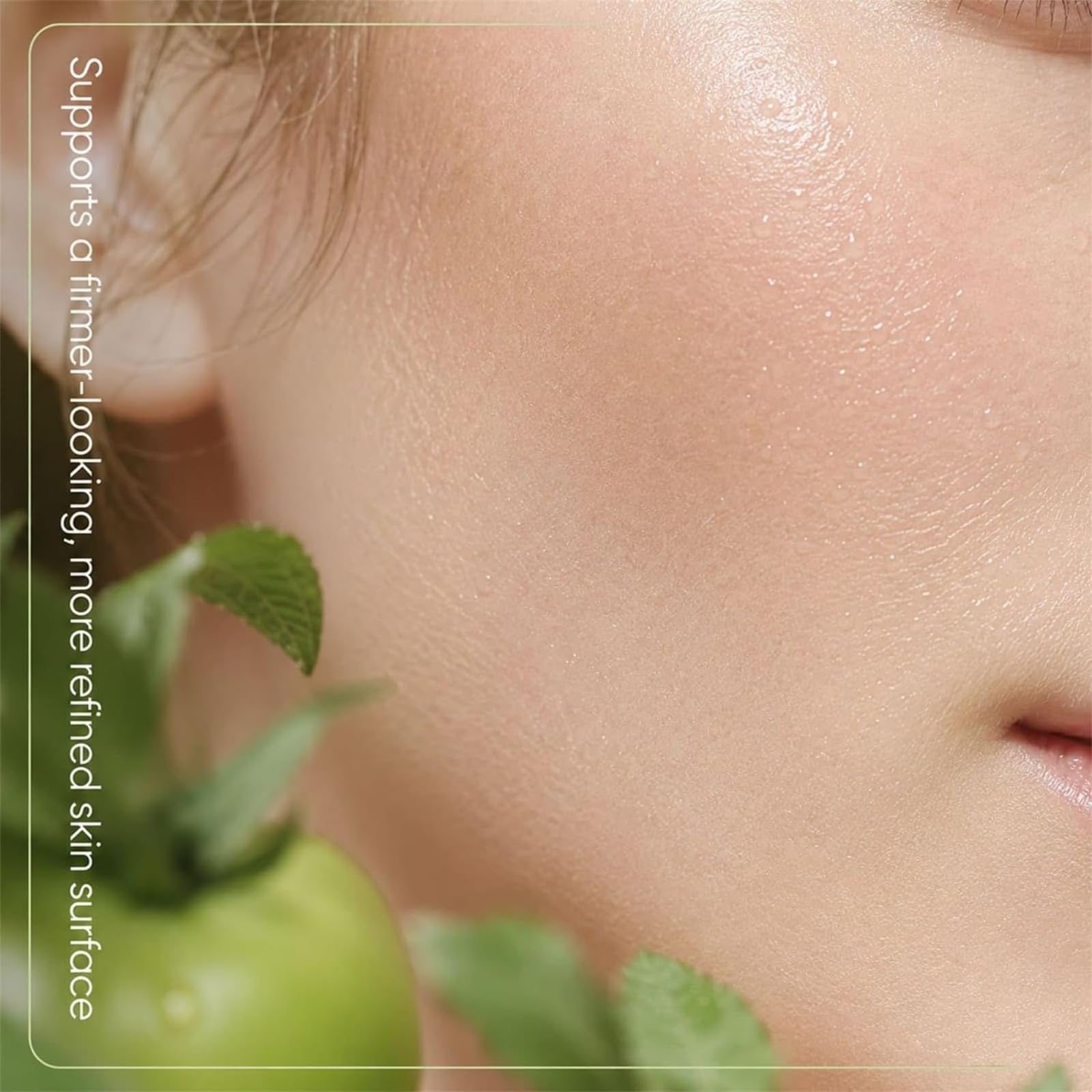 Ampolla Di Sollevamento Dei Pori Del Pomodoro Verde, Olio Del Viso Delicato Di Collagene Per I Pori, Cura Idratante Per La Pelle Sensibile, Formula Naturale, Cura Della Pelle Leggera (3pcs)