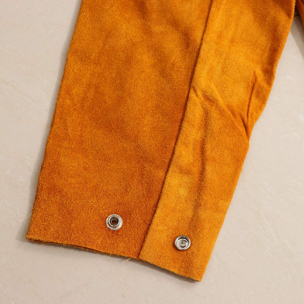 Veste de soudeur pour soudeur - Vêtement de protection - Résistant aux flammes - L