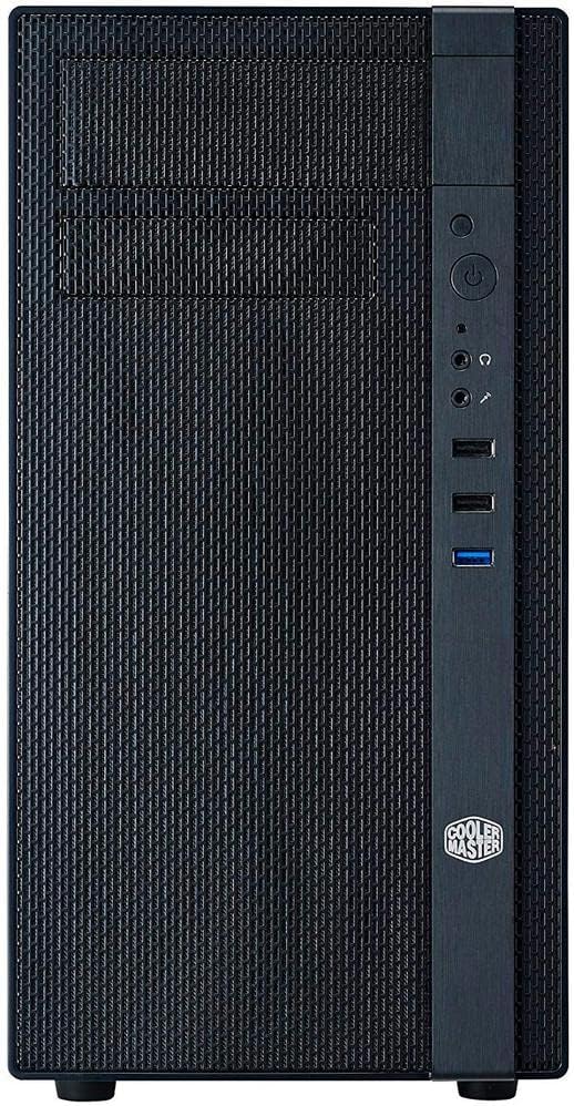 Cooler Master N200 - Mini Tower Computer Case with Fully Meshed Front Panel and mATX/Mini-ITX Support & Thermaltake Toughpower GX2 80+ Gold 600W SLI/Crossfire Ready Continuous Power