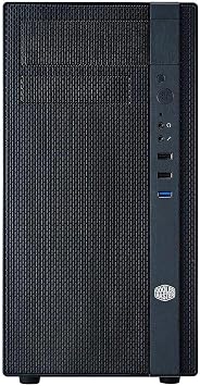 Cooler Master N200 - Mini Tower Computer Case with Fully Meshed Front Panel and mATX/Mini-ITX Support & Thermaltake Toughpower GX2 80+ Gold 600W SLI/Crossfire Ready Continuous Power