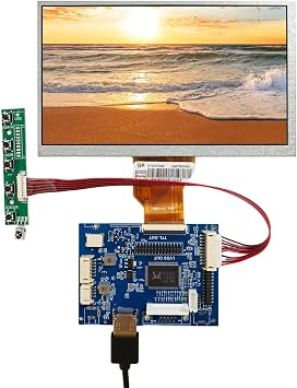7 Inch AT070TN90 800x480 LCD Screen and H/D AV Controller Board Kit with CVBS Cable