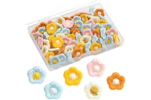 60 Pieces Decorative Pushpins: Enhance Your Spaces with Floral Flair